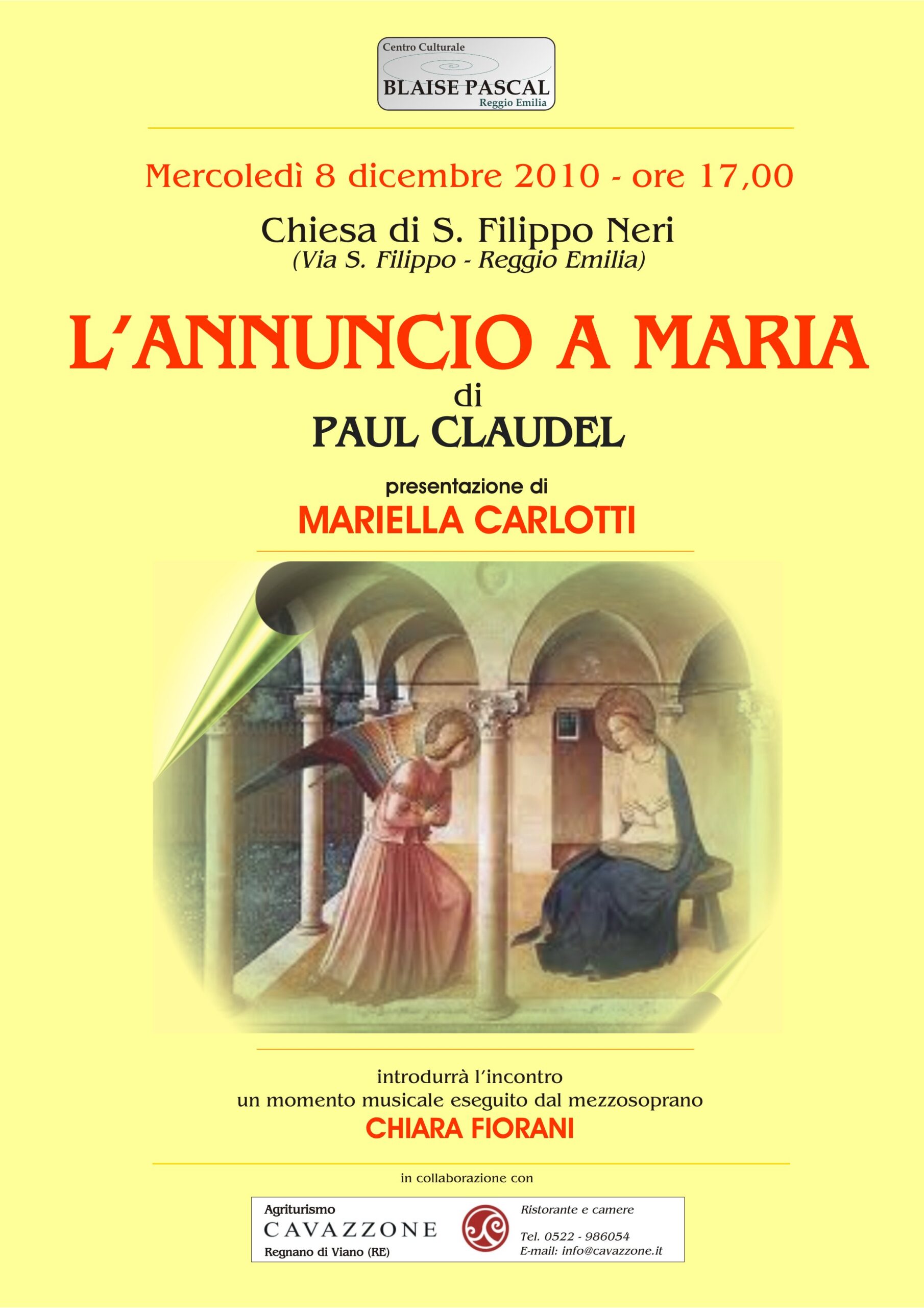 L'ANNUNCIO A MARIA di PAUL CLAUDEL