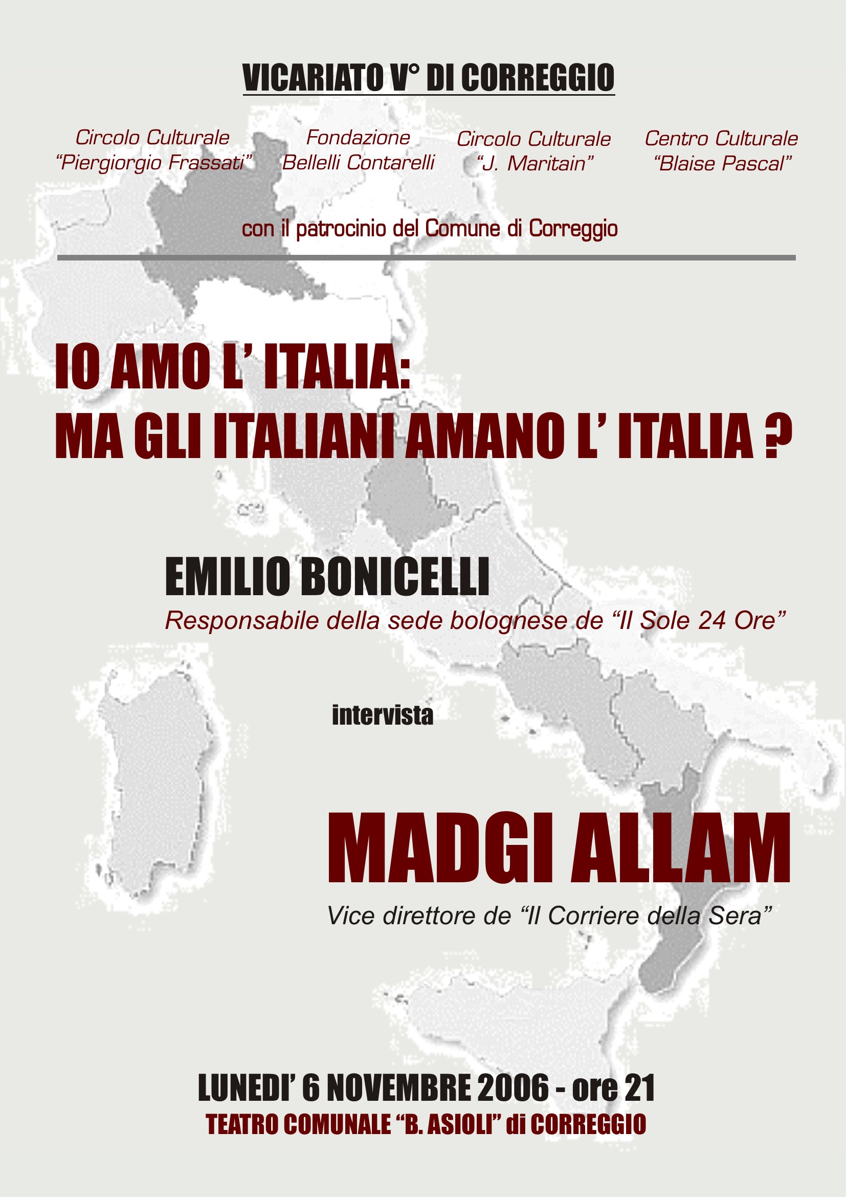 IO AMO L'ITALIA: MA GLI ITALIANI AMANO L'ITALIA?