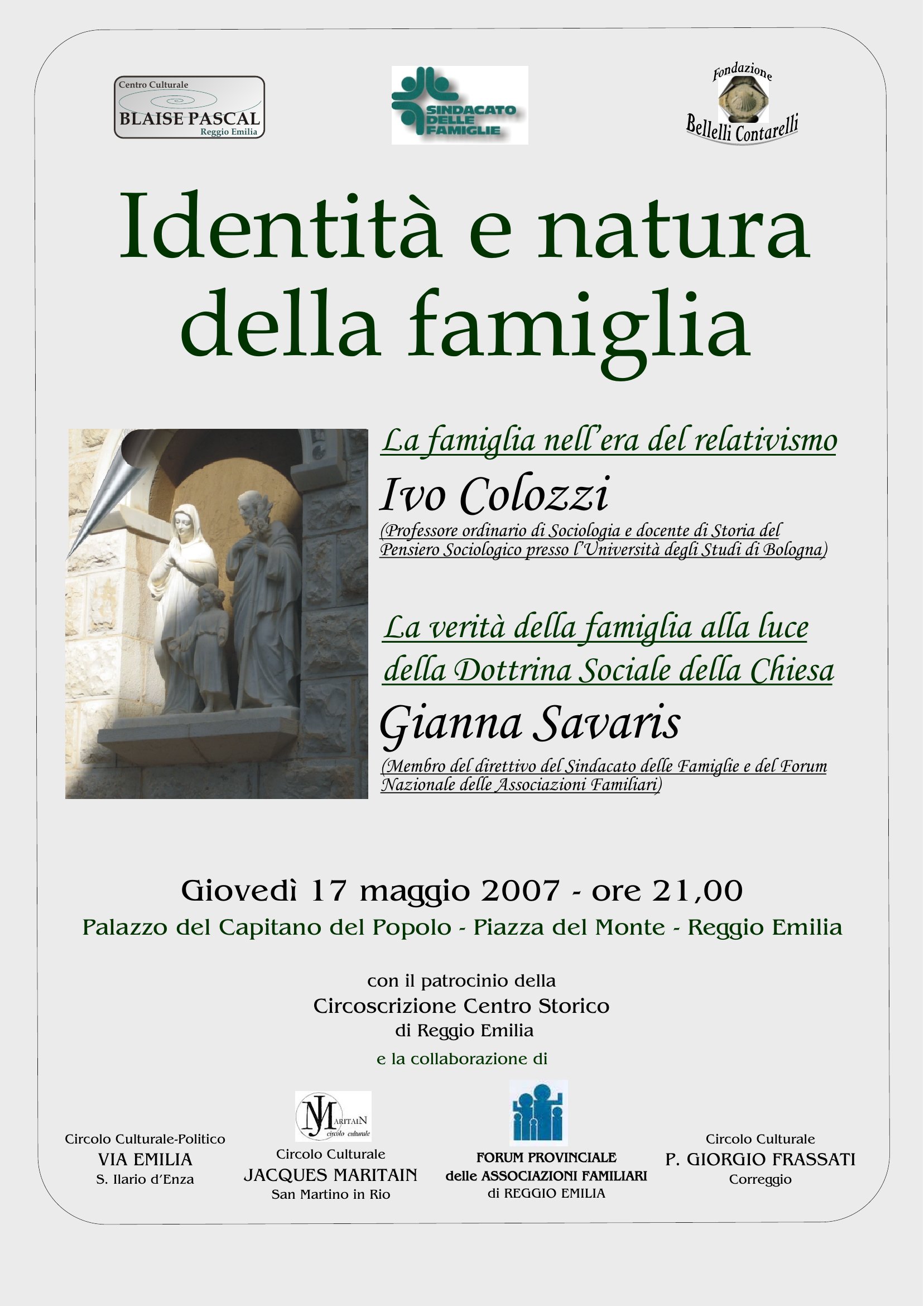 Identità e natura della famiglia