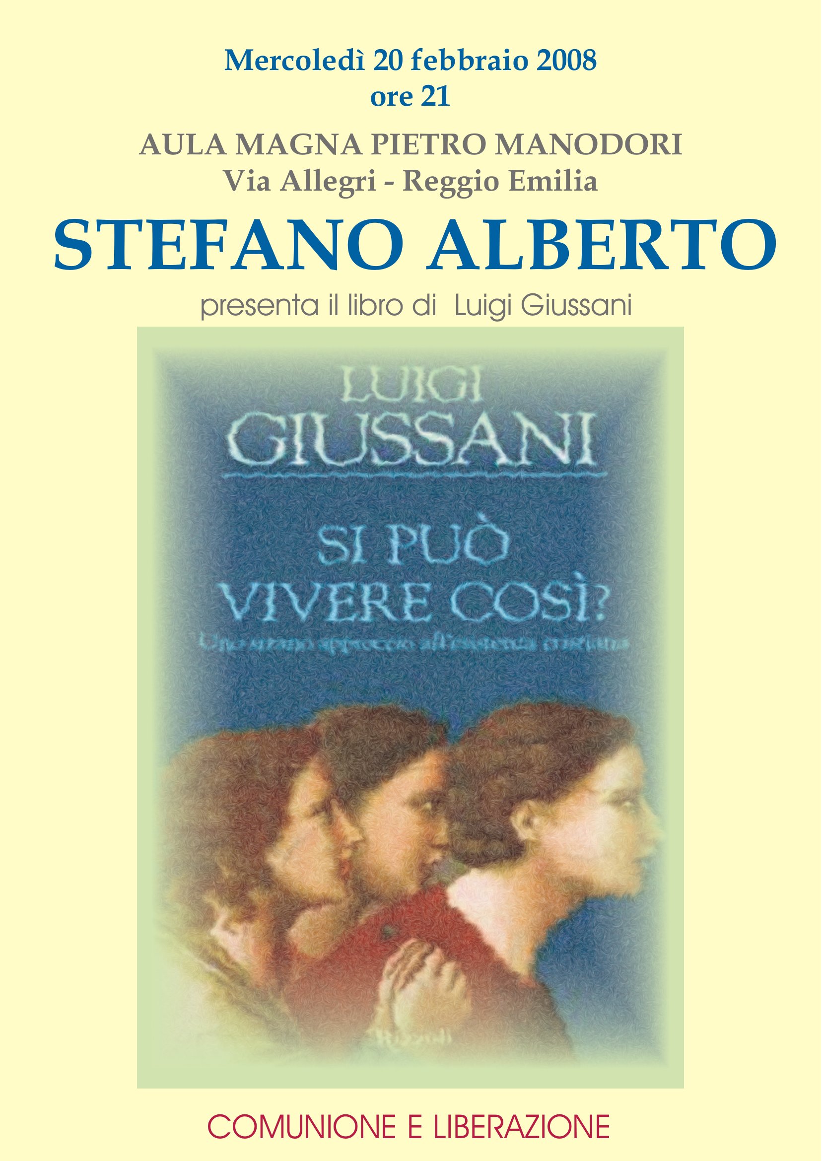 SI PUÒ VIVERE COSÌ?