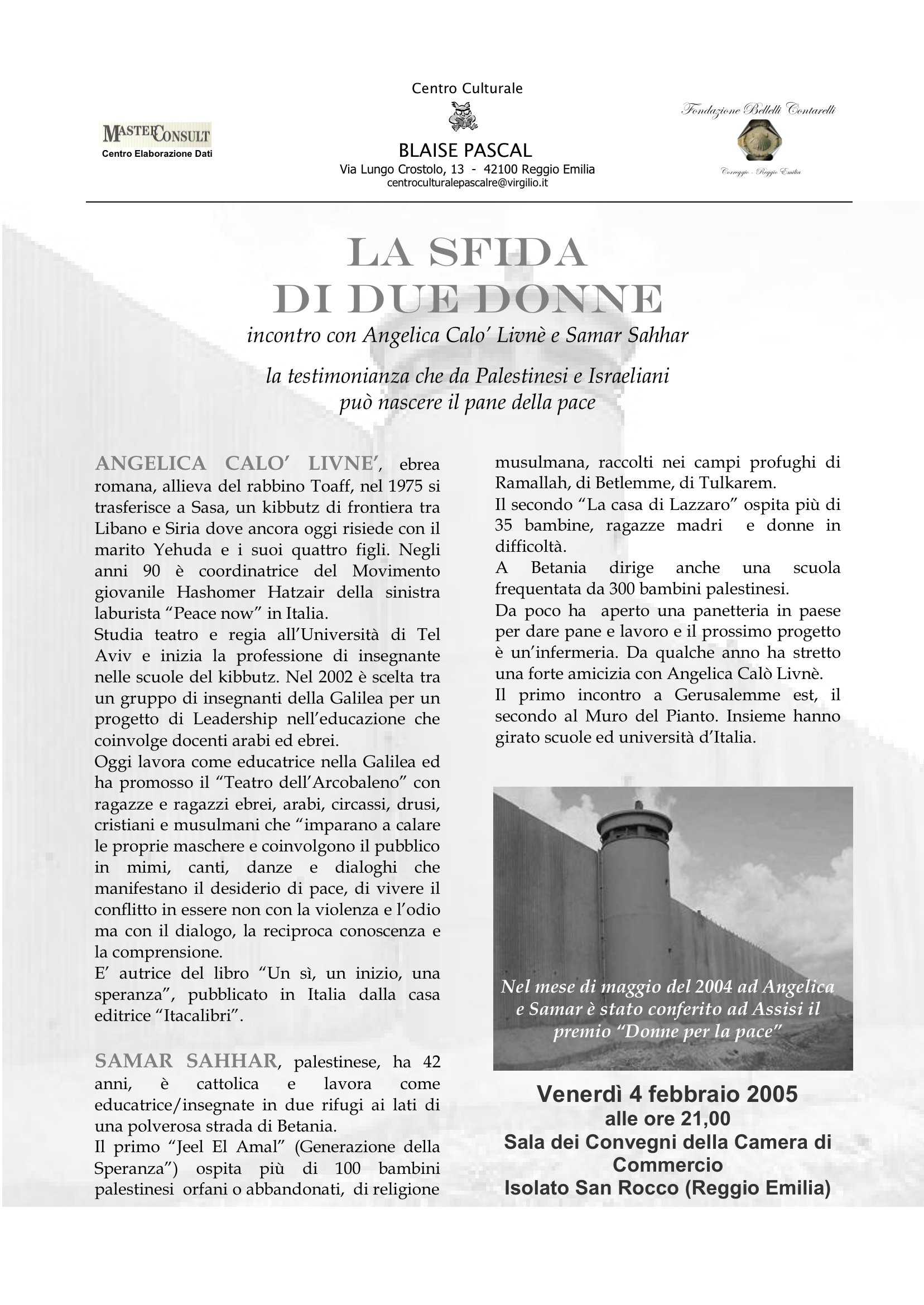 LA SFIDA DI DUE DONNE