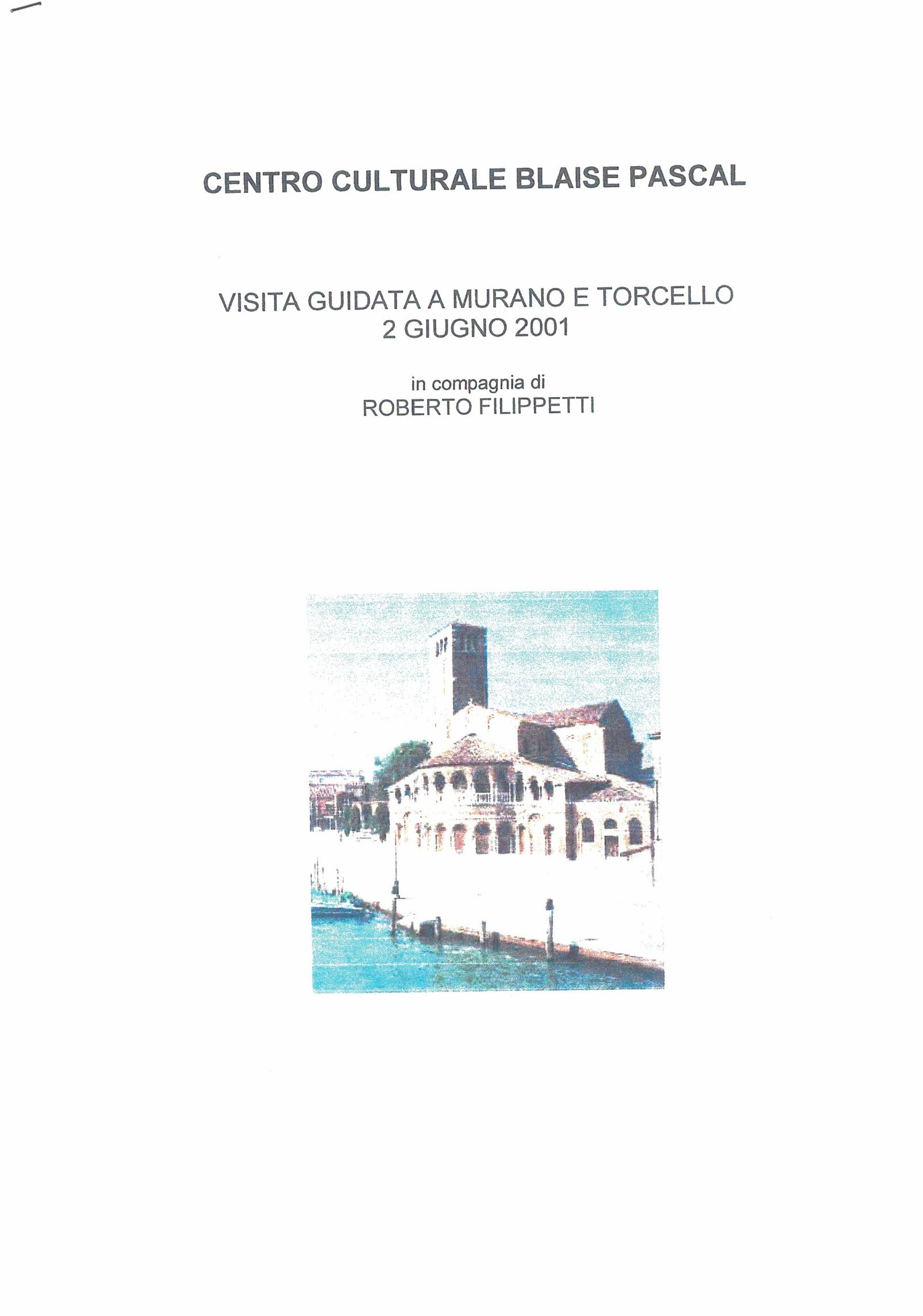VISITA GUIDATA A MURANO E TORCELLO