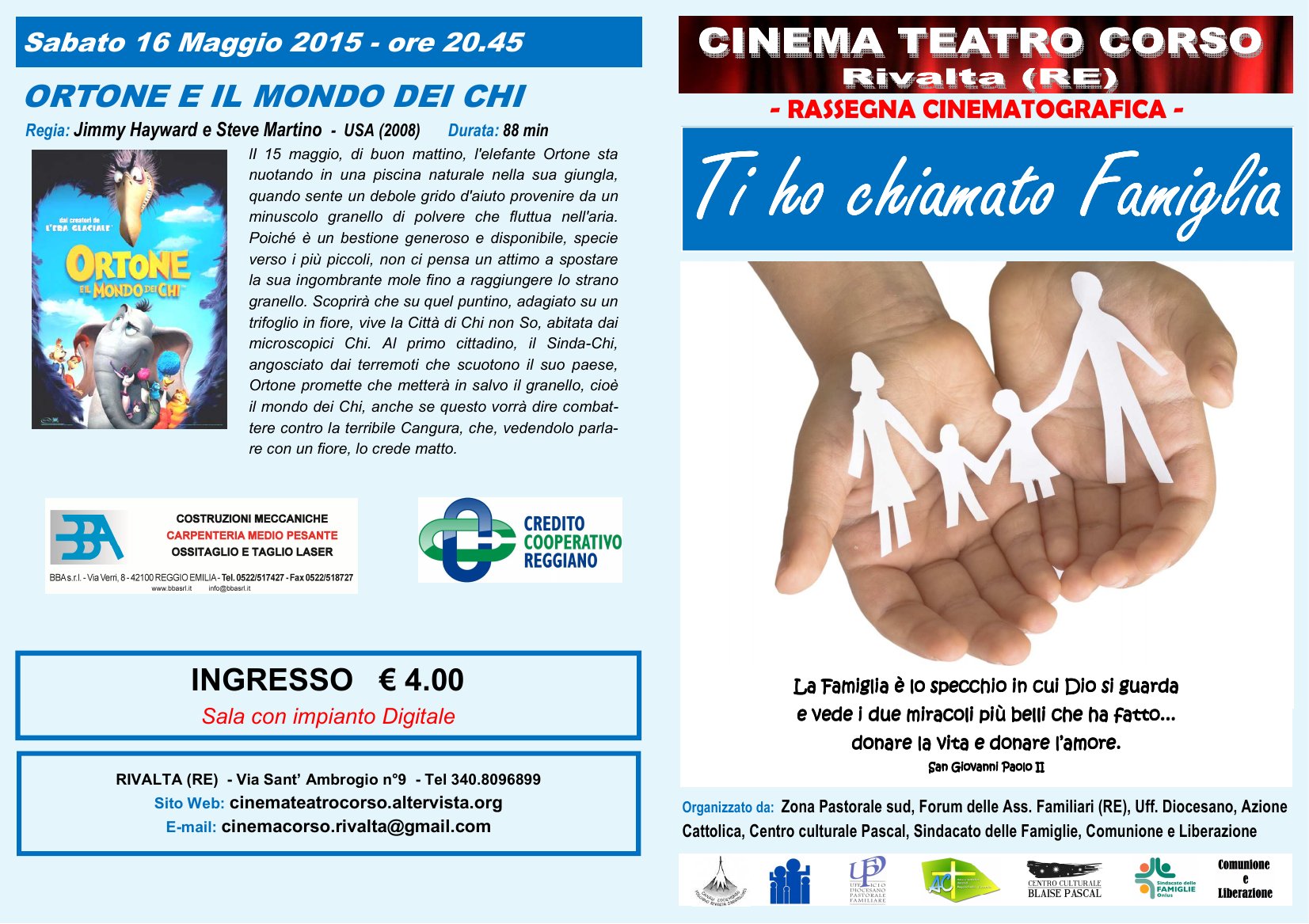 ORTONE E IL MONDO DEI CHI