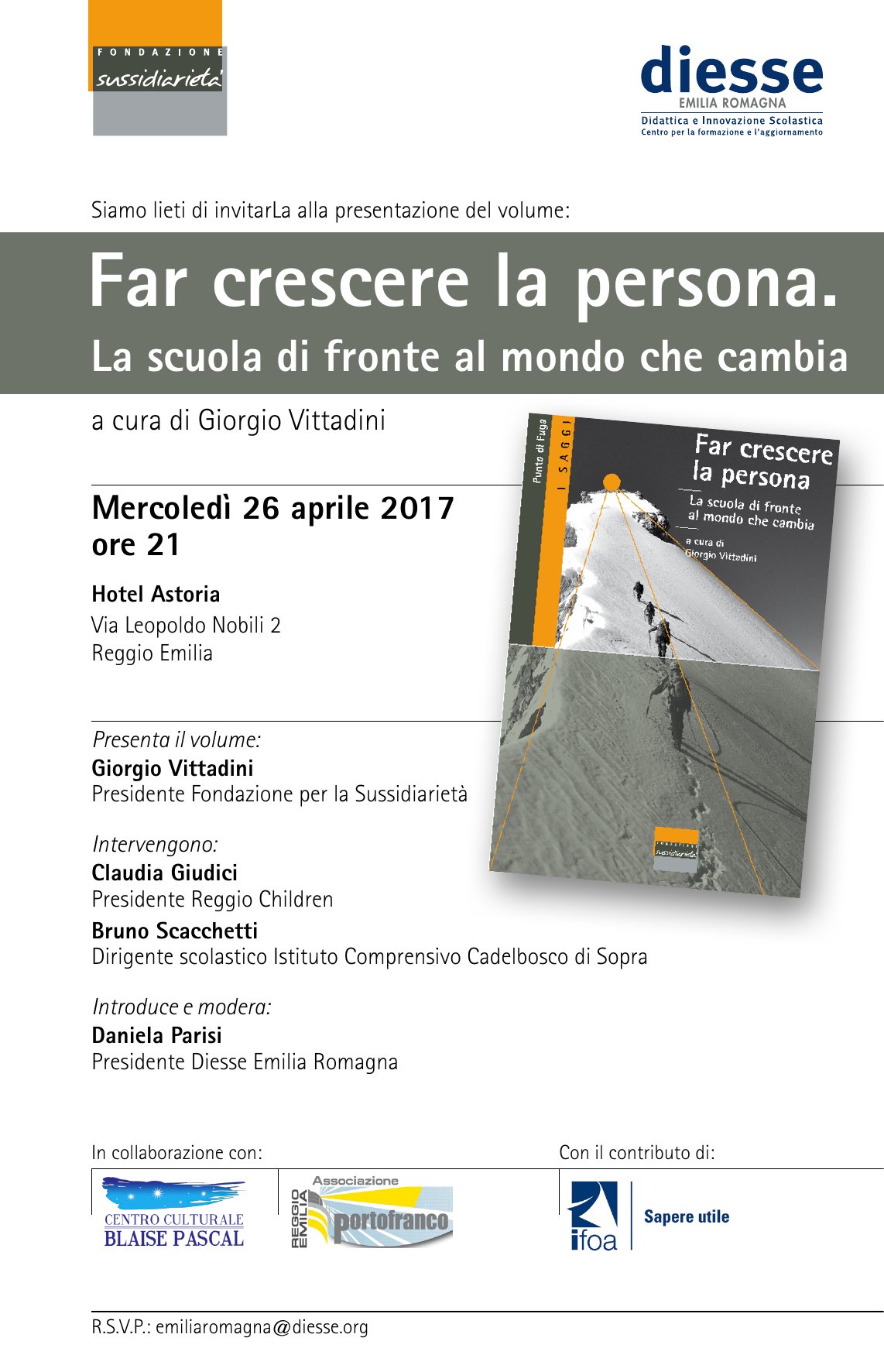 Far crescere la persona. La scuola di fronte al mondo che cambia