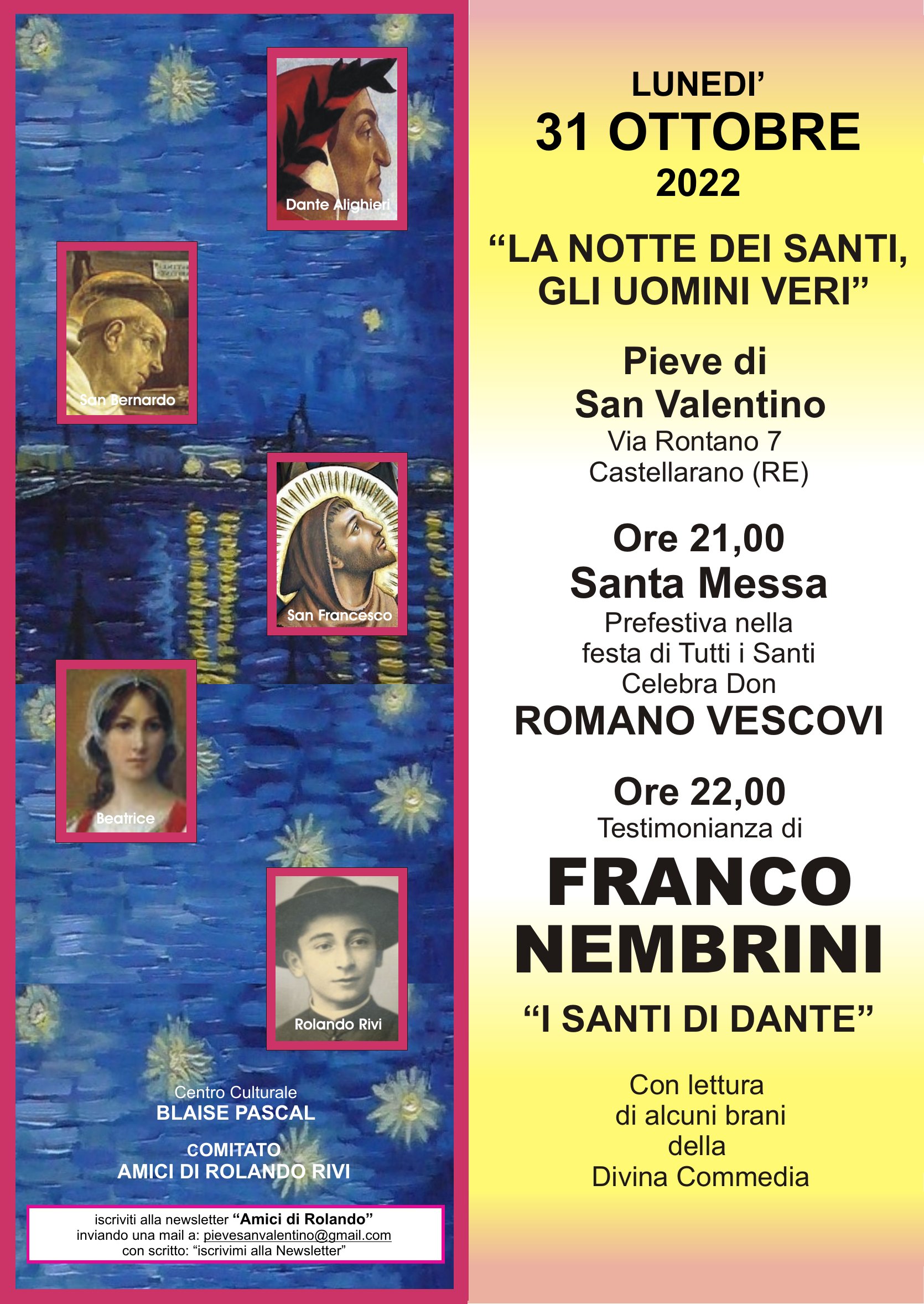 LA NOTTE DEI SANTI, GLI UOMINI VERI