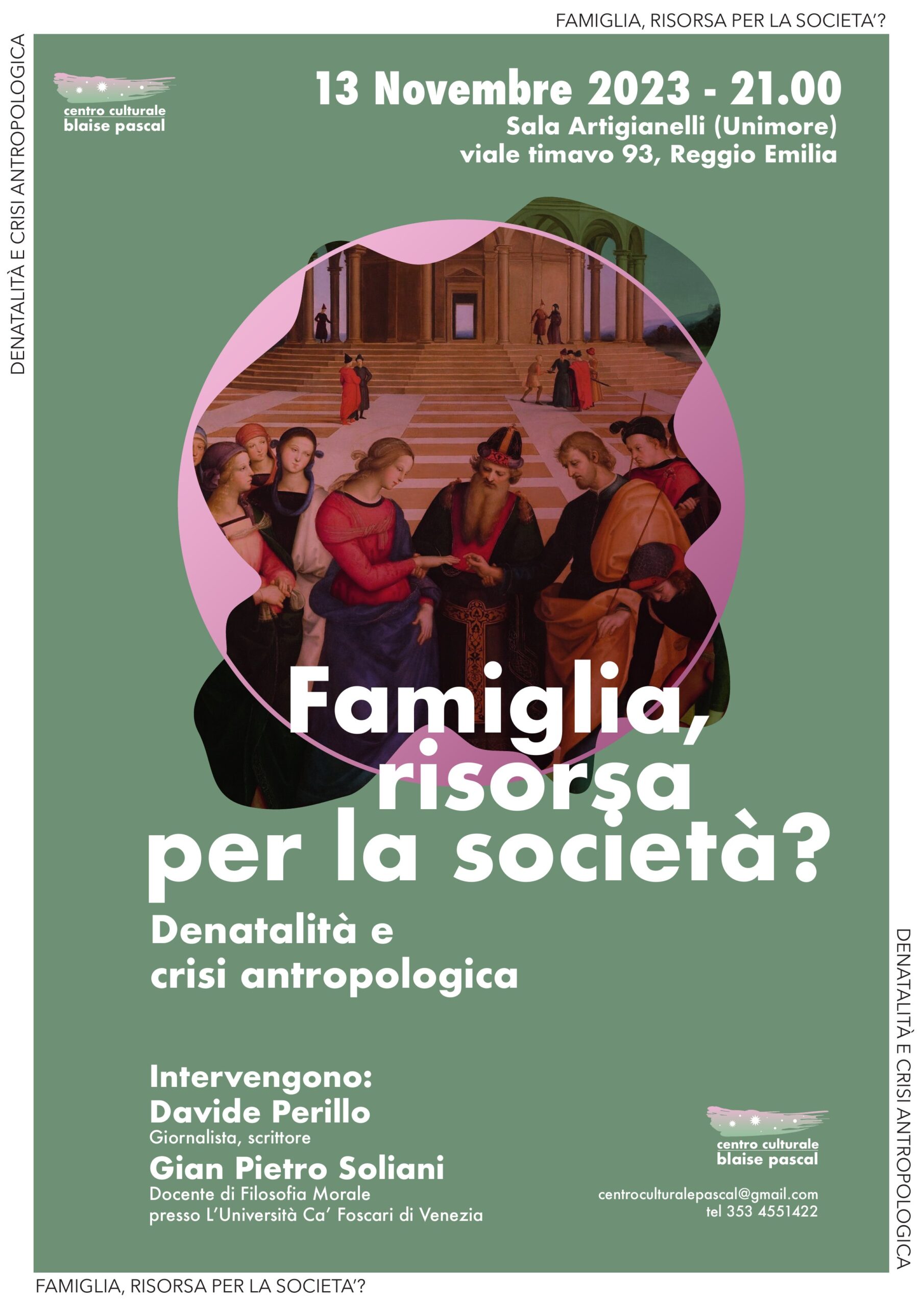 FAMIGLIA, RISORSA PER LA SOCIETÀ? - Denatalità e crisi antropologica