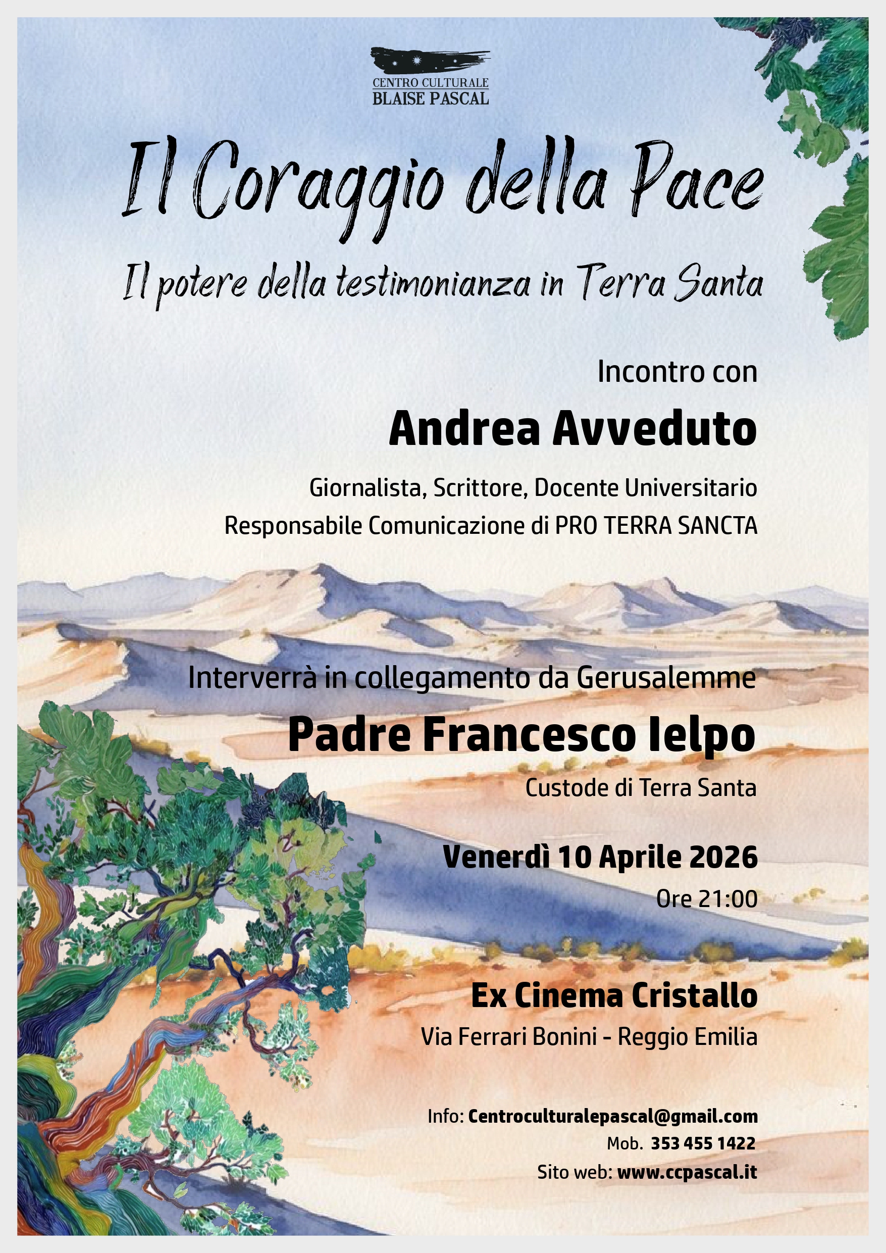 Il Coraggio della Pace - Il potere della testimonianza in Terra Santa